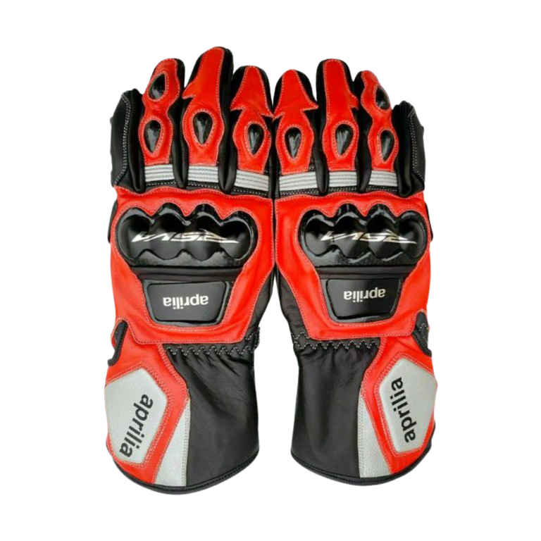 APRILIA BIKER LEATHER GLOVES