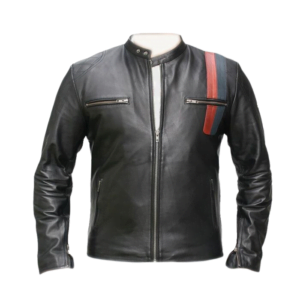 CLASSIC BIKER LEATHER JACKET