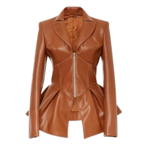 CORSET LEATHER JACKET