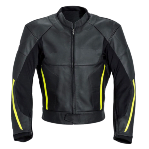 ELEMENT SEMI MOTORBIKE LEATHER JACKET
