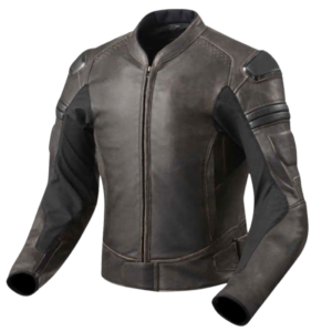 GIBSON SEMI MOTORBIKE LEATHER JACKET