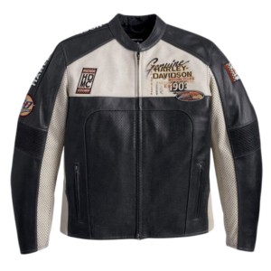 HARLEY DAVIDSON MEN REGULATOR PERFORATED LEATHER JACKET