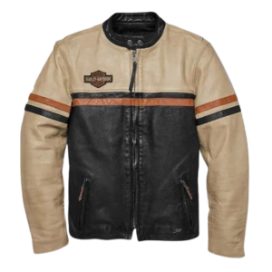 HARLEY DAVIDSON MEN’S HIGH QUALITY RACING LEATHER JACKET