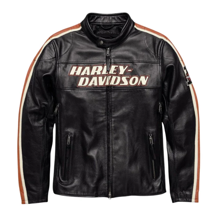 HARLEY DAVIDSON TORQUE MEN'S LEATHER JACKET