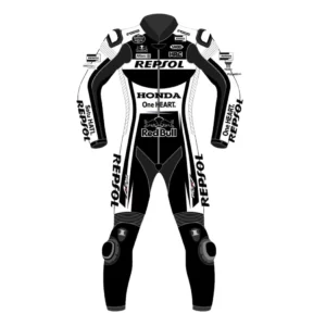 HONDA MOTORCYCLE ROAD RACING LEATHER MARC MARQUEZ WINTER TEST SUITE 2022