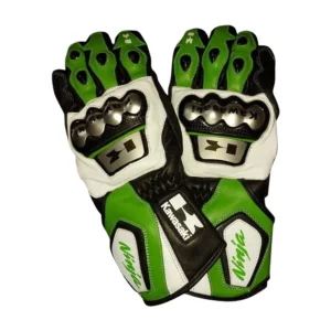 KAWASAKI NINJA MOTOGP LEATHER GLOVES