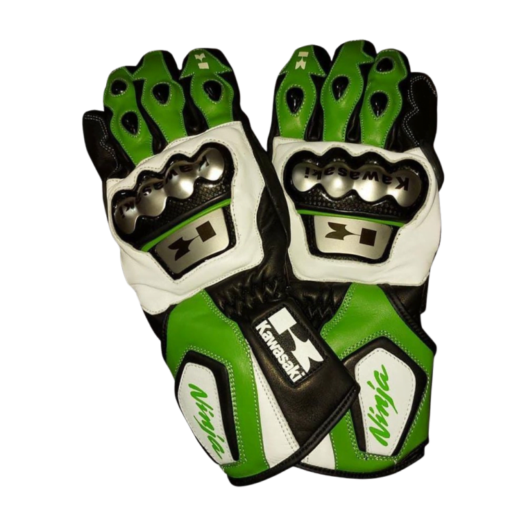 KAWASAKI NINJA MOTOGP LEATHER GLOVES