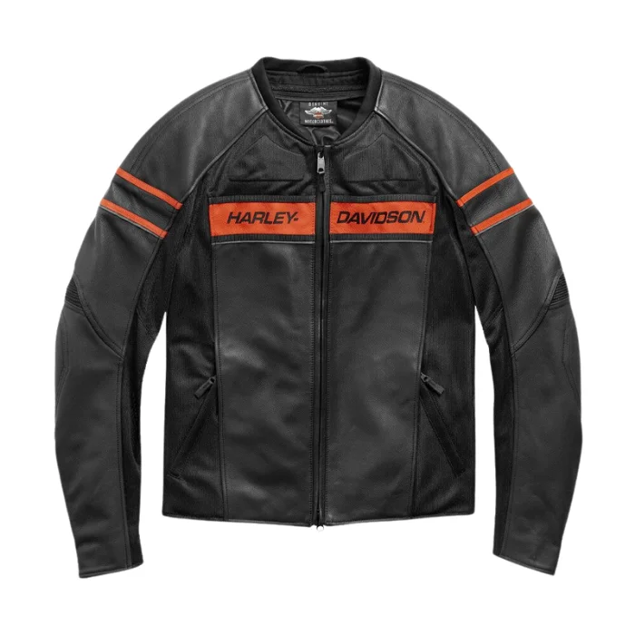 MEN'S HD BRAWLER LEATHER JACKET