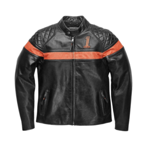 MEN'S VICTORY SWEEP HARLEY DAVIDSON LEATHER JACKET