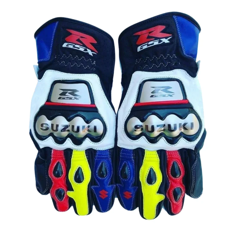 SUZUKI GSXR MOTORCYCLE GLOVES