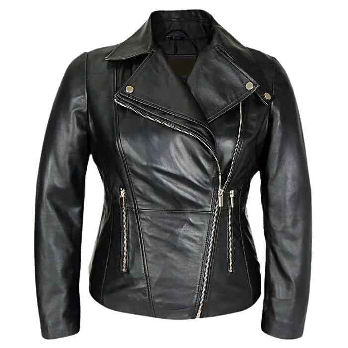 WOMEN CHARLOTTE LEATHER JACKET