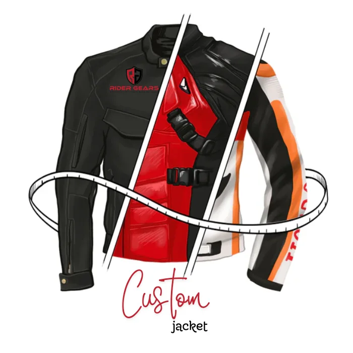 Custom Made Any Design Any Make Motorbike Racing Leather Jacket
