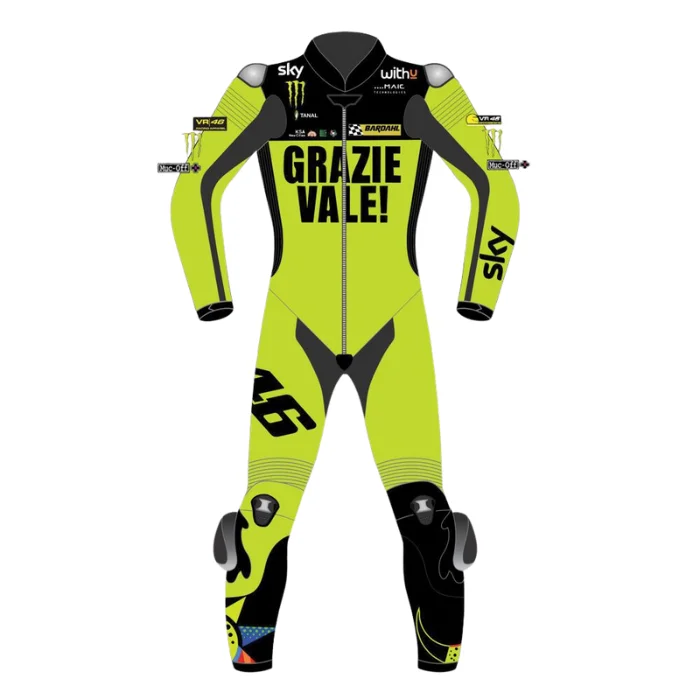 Grazie Vale 46 Valentino Rossi Leather Suit 2022