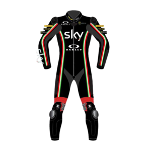 Sky Motorcycle Leather Suit 2017